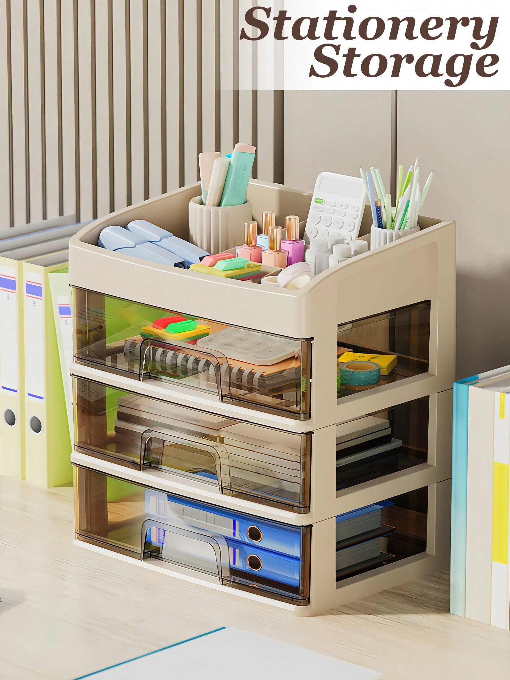 Home Essentials Bathroom Cabinet - Make-up organizer, make-up opbergladen, transparante make-up