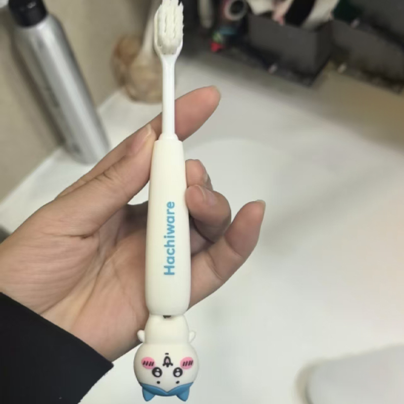 Home Edit Bathroom - Chiikawa Leuke Cartoon Kinder Tandenborstel met