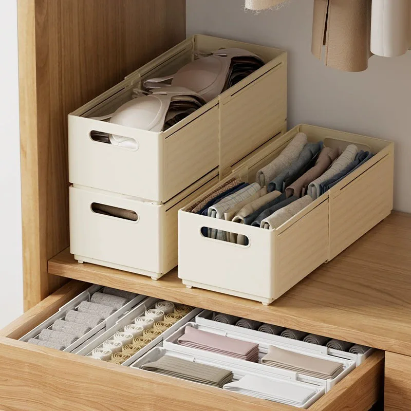 Home Kitchen & Bathroom - Schaalbare lade-organizer, verstelbare huishoudelijke kastopbergbox, stapelbare