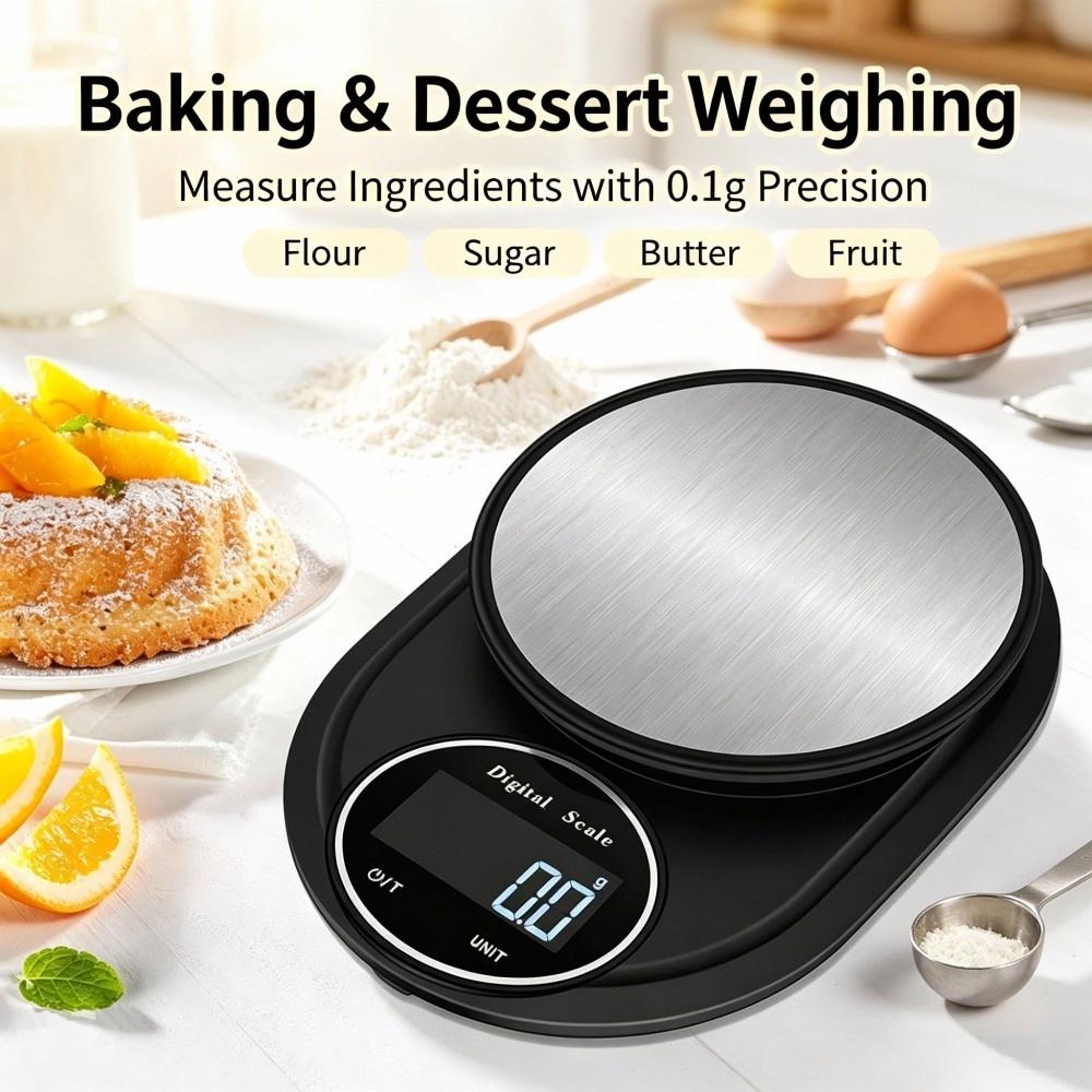 Home Kitchen & Bathroom - 2KG 0,1g Mini Draagbare Digitale Keukenweegschaal,