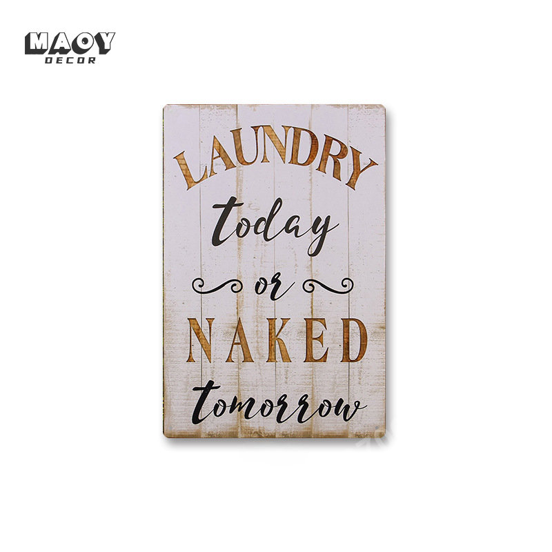 Slogan Metalen Tin Bord Wasrui - Home Bathroom Wall Art recensie en prijs