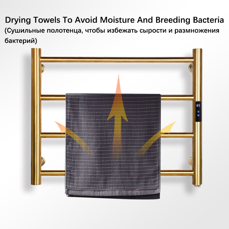 Zwart/Chroom/Goud Elektrisch H - Towel Warmer Electric recensie en prijs
