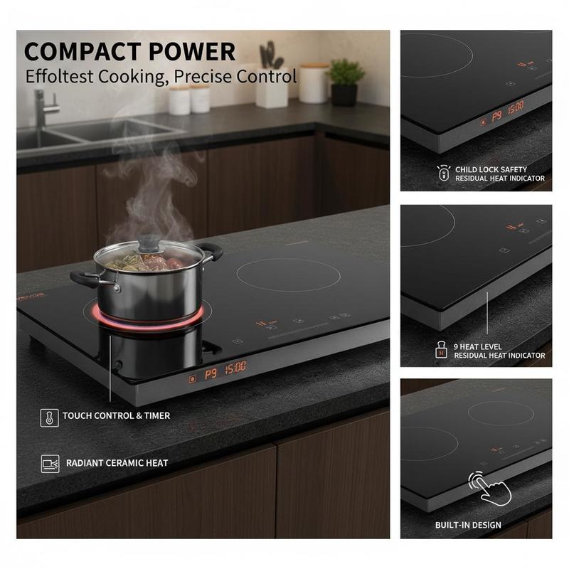 Keramische stralingskachel 24  - Home Kitchen & Bathroom recensie en prijs