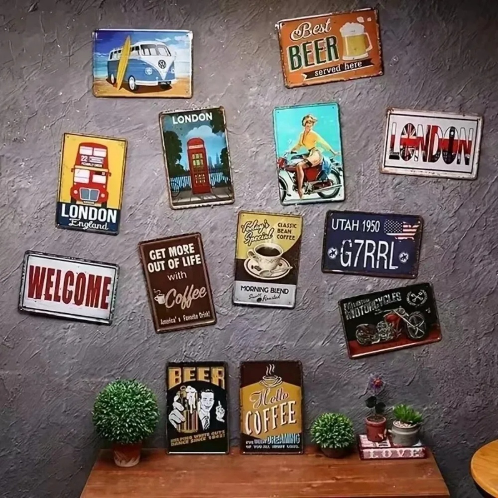 CIFBUY Vintage grappige kat al - Home Bathroom Wall Art recensie en prijs