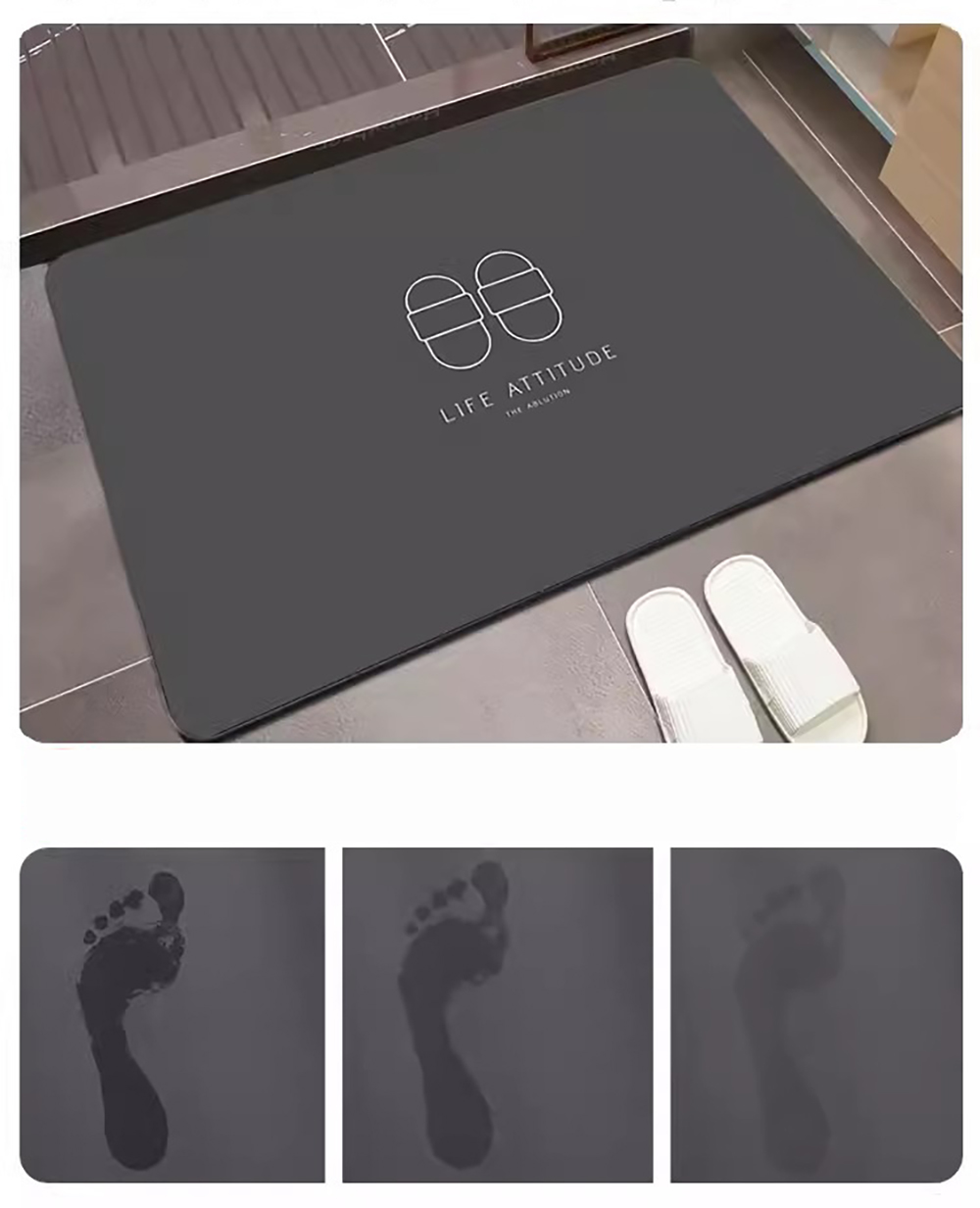 Antislip badkamerdeurmat, diat - Home One Bathroom recensie en prijs