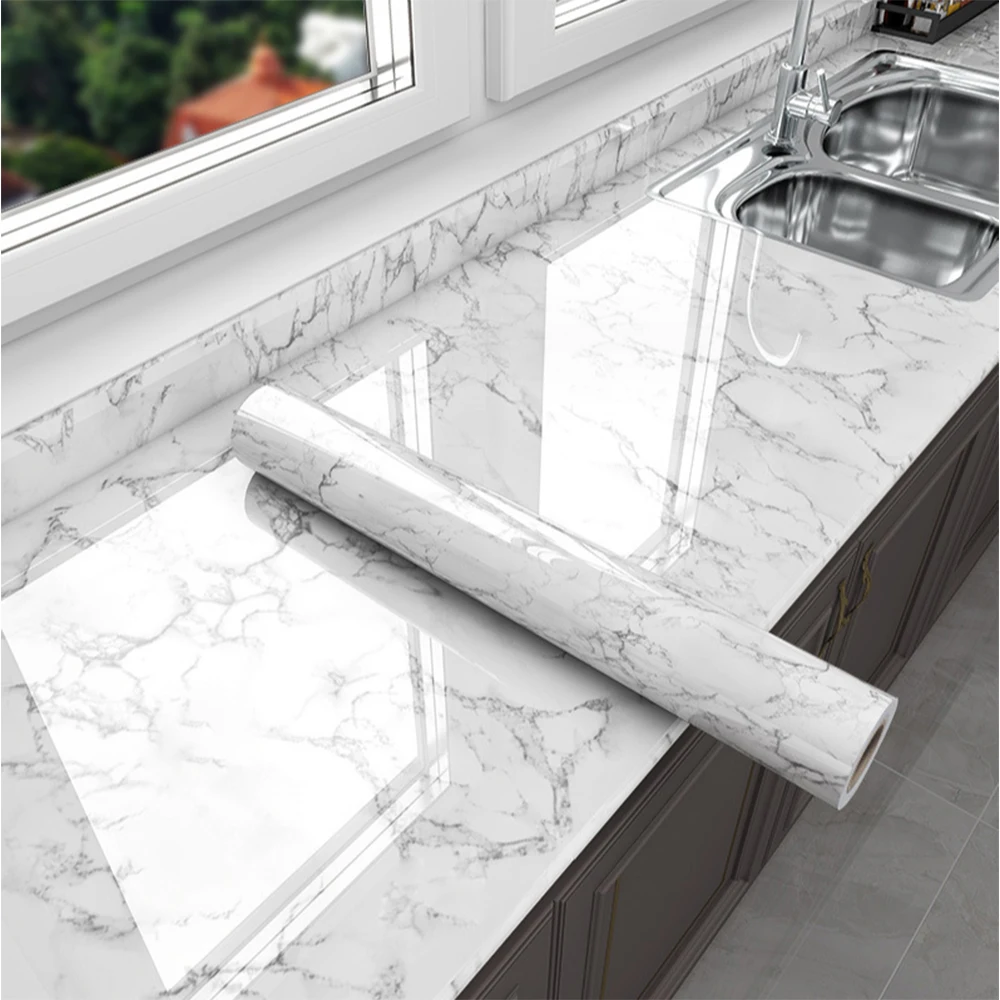 Marmer Vinyl Zelfklevend Behan - Home Bathroom Wallpaper recensie en prijs
