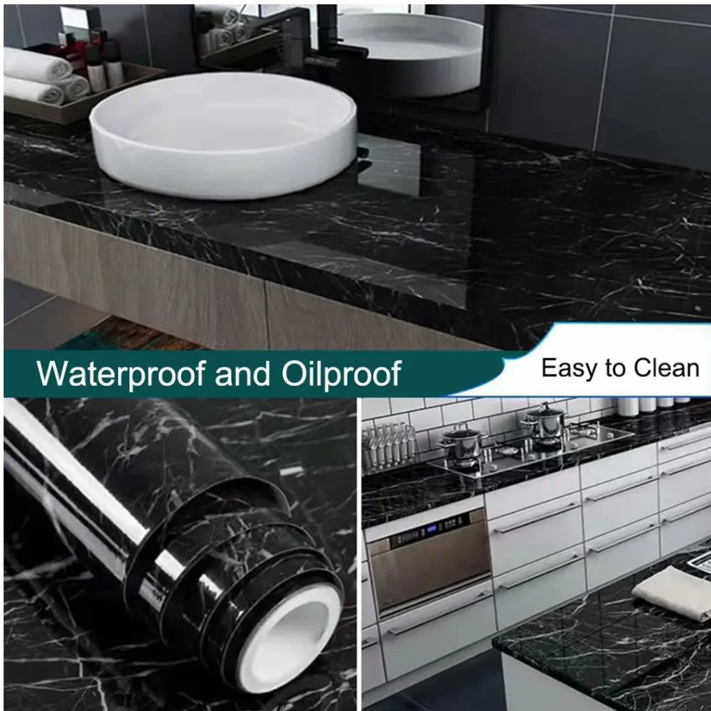 Marmer Vinyl Zelfklevend Behan - Home Bathroom Wallpaper recensie en prijs