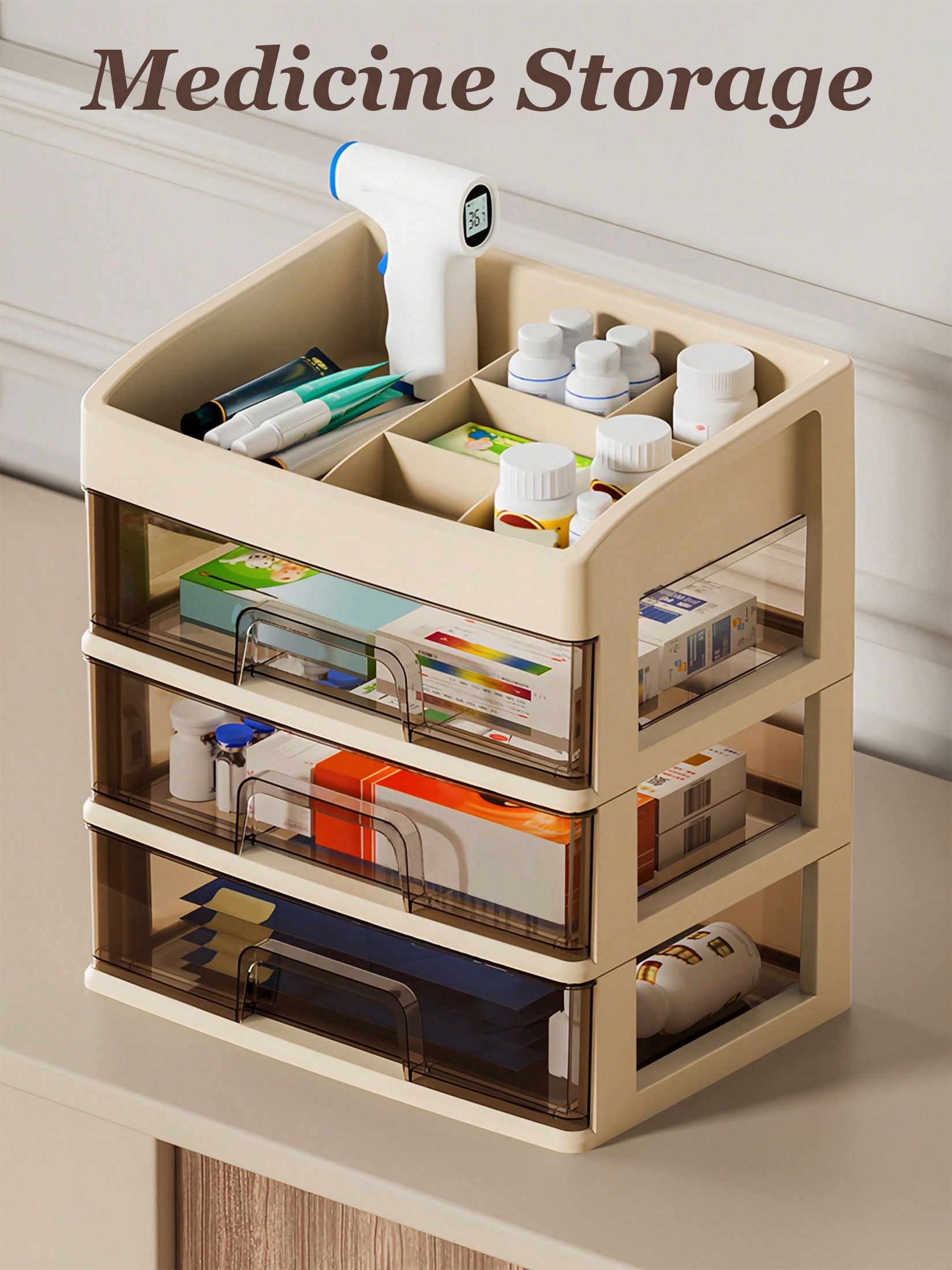 Make-up organizer, make-up opb - Home Essentials Bathroom Cabinet recensie en prijs