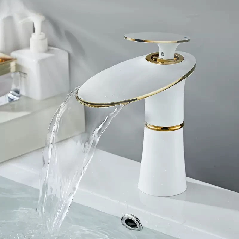 Waterfall wastafelkraan wit go - Home Hardware Bathroom Sinks recensie en prijs