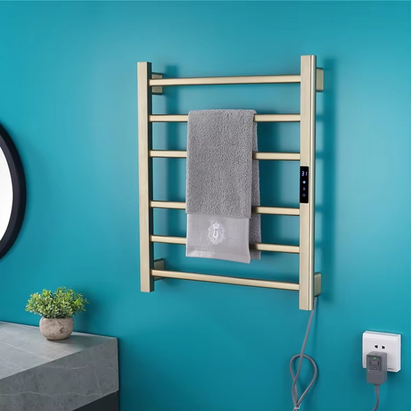 Zwart Grijs Goud Geborsteld Ba - Towel Warmer Electric recensie en prijs