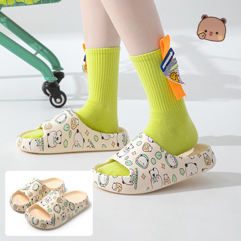 Kawaii Bubu Dudu Bear Slippers - Home Edit Bathroom recensie en prijs