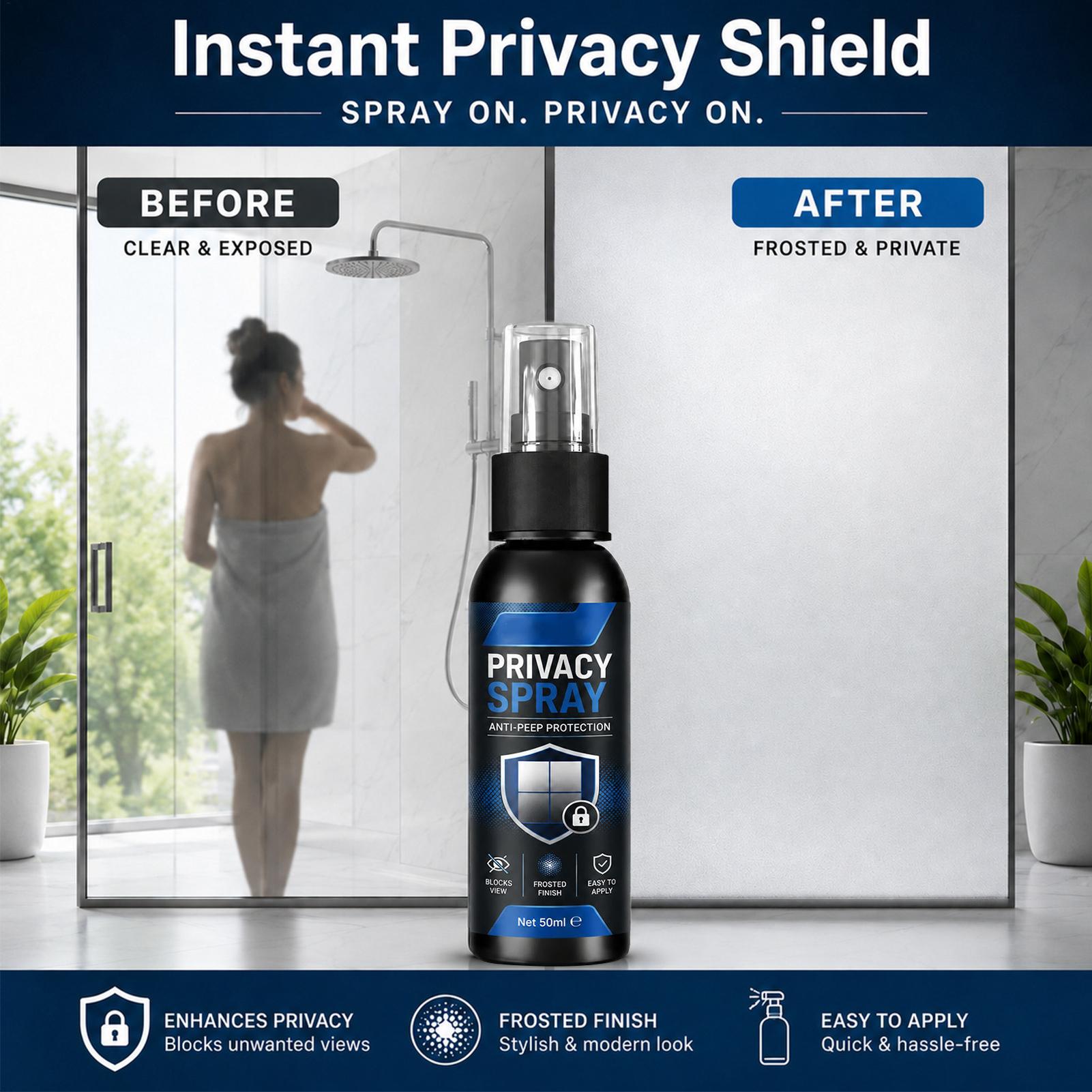 50ml Glas Matglas Spray Privac - Home Office Bathroom recensie en prijs
