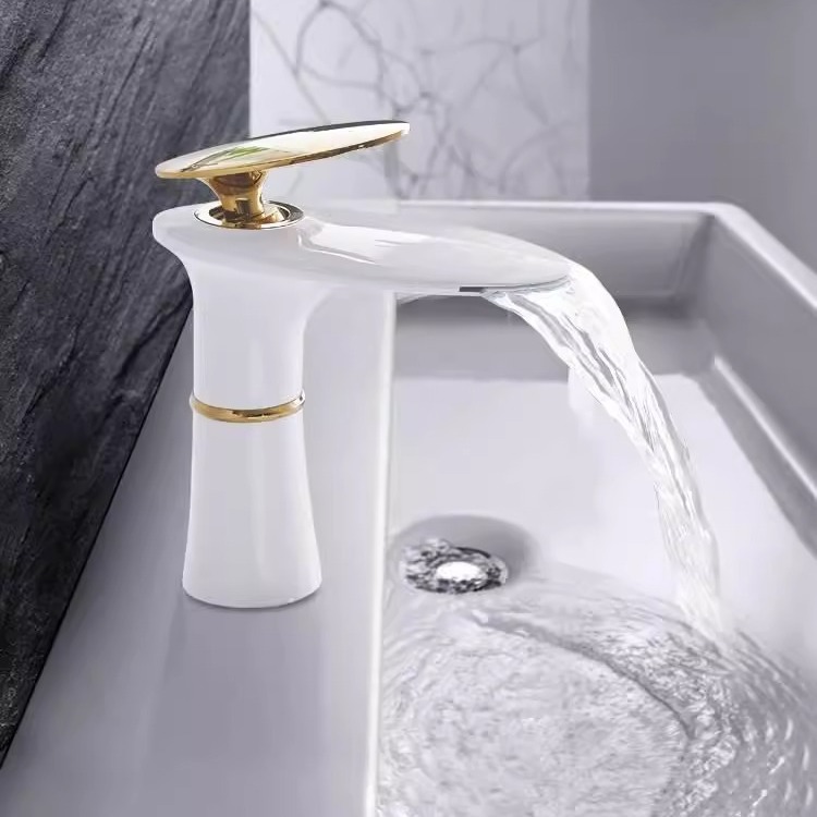 Waterval Wastafel Kraan Wit Go - Home Hardware Bathroom Sinks recensie en prijs