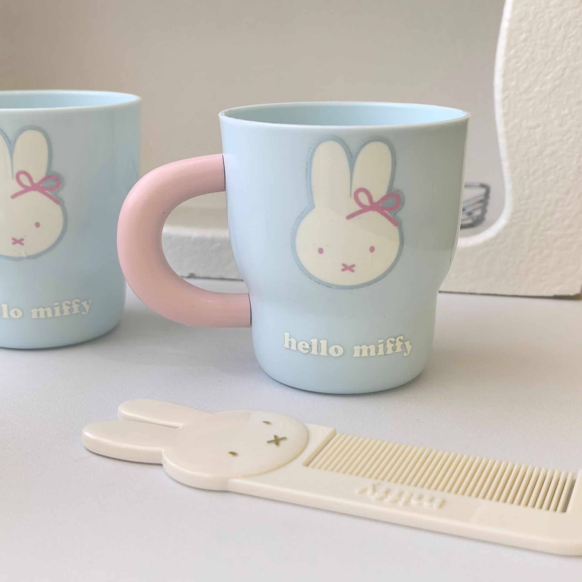Miffy Rabbit Cartoon Patroon T - Home Edit Bathroom recensie en prijs