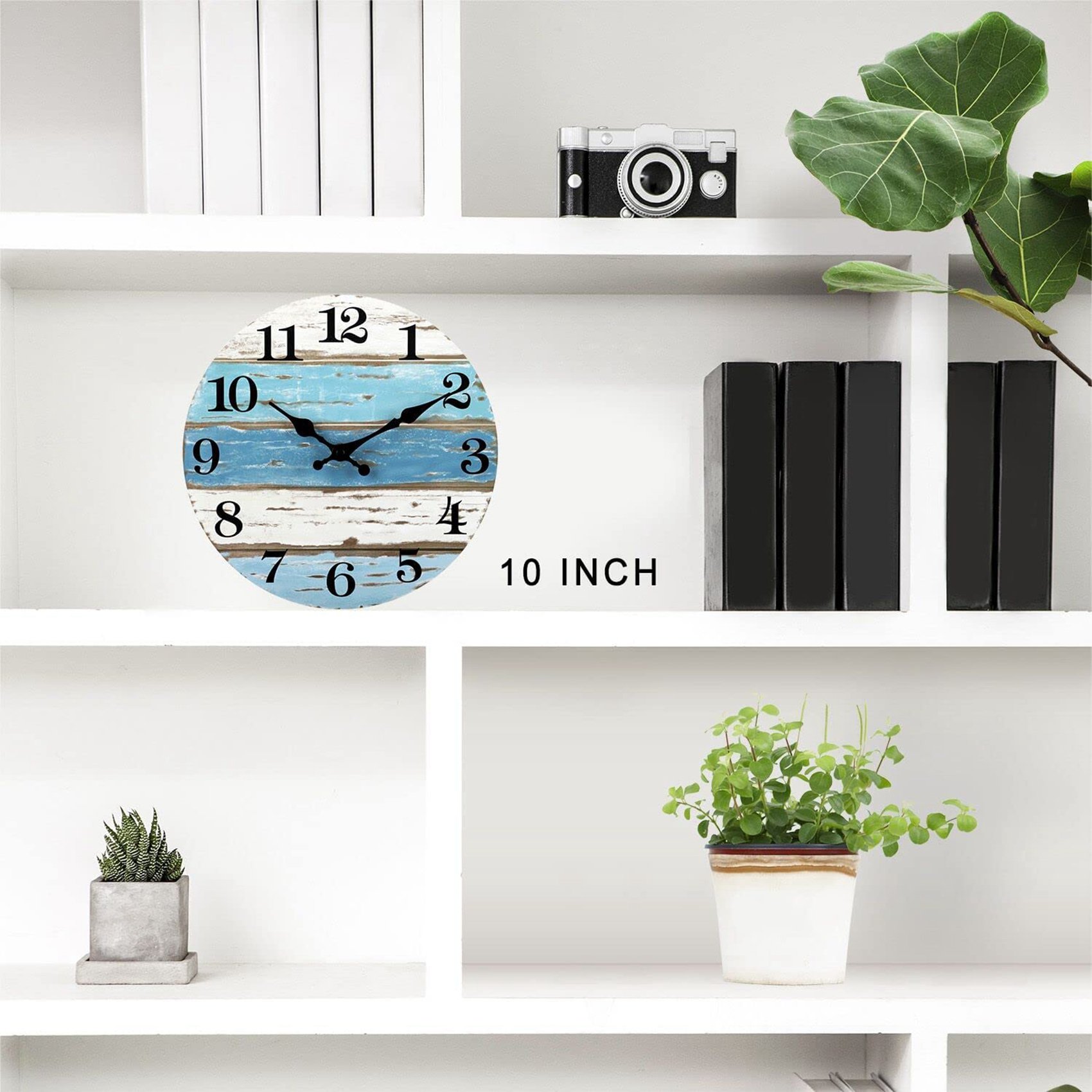 Wandklok - Strandthema Blauwe  - Home Kitchen & Bathroom recensie en prijs