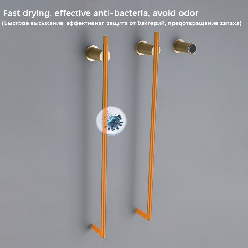 2026 Geborsteld gouden badkame - Towel Warmer Electric recensie en prijs