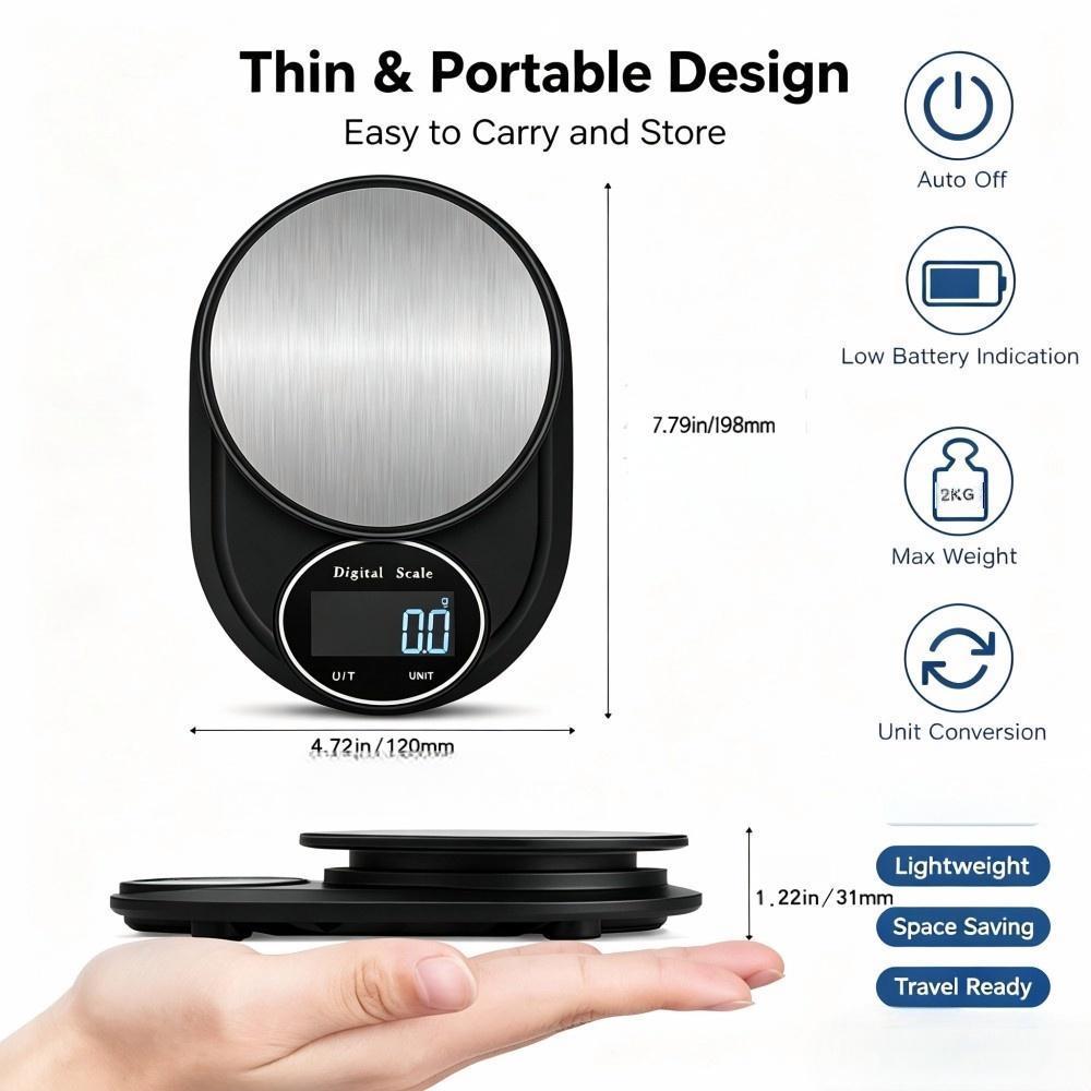 2KG 0,1g Mini Draagbare Digita - Home Kitchen & Bathroom recensie en prijs