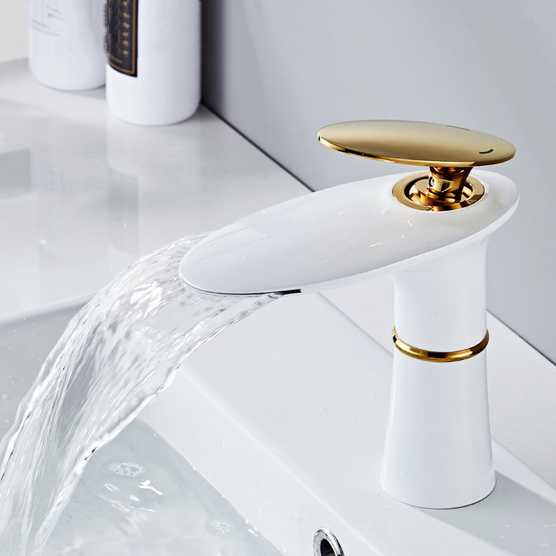 Waterval Wastafel Kraan Wit Go - Home Hardware Bathroom Sinks recensie en prijs