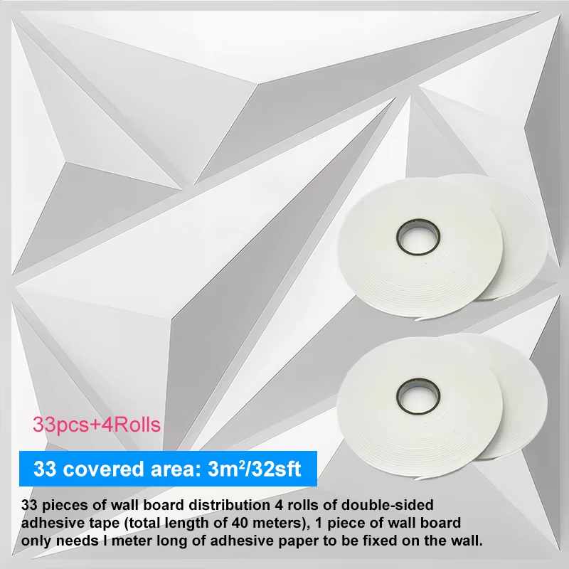 Woonkamerbehang 3D driedimensi - Home Bathroom Wallpaper recensie en prijs