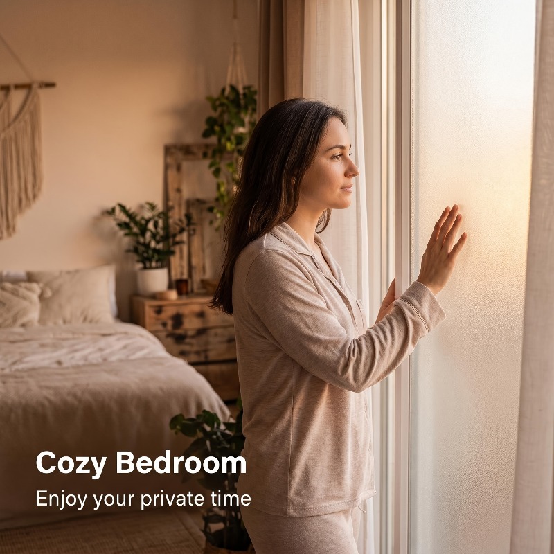 Puur Witte Mat Privacy Raamfol - Home Office Bathroom recensie en prijs